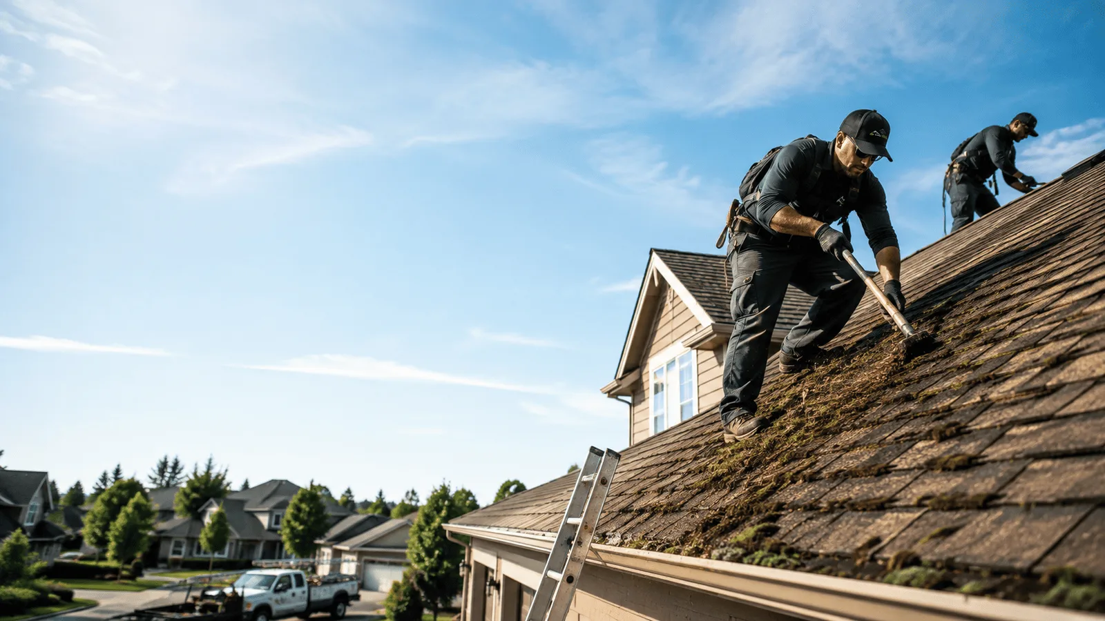 Roof Moss Removal in Cerulean, KY near me